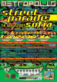 Sofia, Street Parade 2001